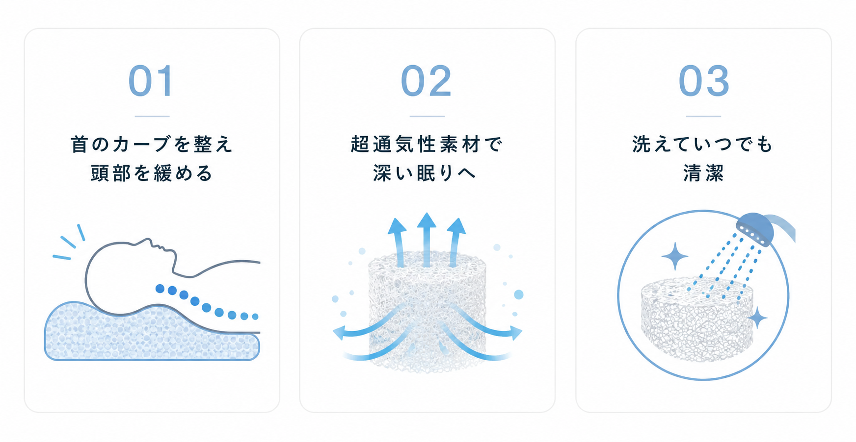 枕の特徴画像